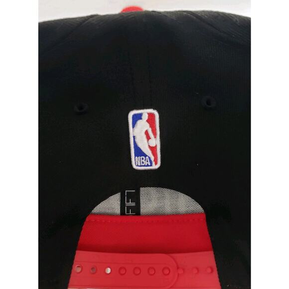 Chicago Bulls Hat Cap City Edition Snapback Snap Back 9Fifty Black New Era - Picture 4 of 8